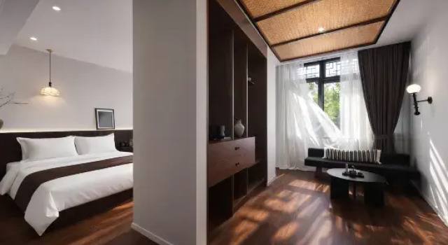 Двухместный люкс Chadong 1803 | Sunset Mountain Town · 360° Half-hill Garden · Vista Literary Guesthouse
