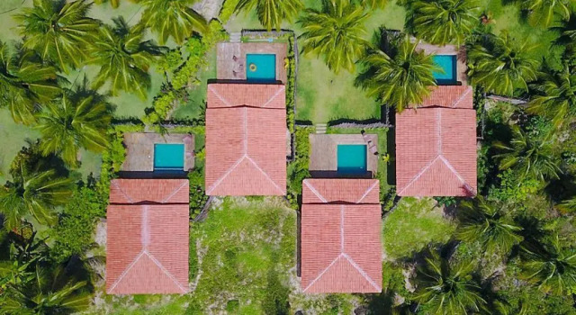 Вилла Villas Taturé - Pé na Areia