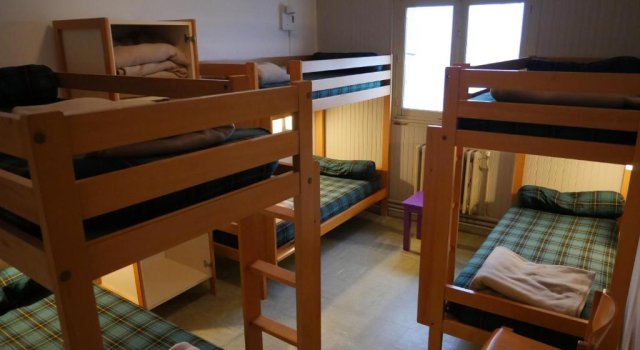 Кровать в общем номере (мужской номер) Ostal - Auberge de jeunesse Concarneau