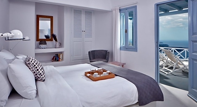 Двухместный номер Superior с балконом и с видом на горы Cliff Side Suites