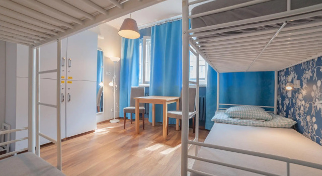 Четырёхместный номер Tatamka Hostel