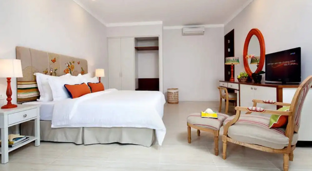 Номер Superior с балконом и с видом на сад Villa Aria Boutique Muine