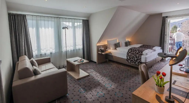 Двухместный номер Superior с балконом AKZENT Hotel Villa Saxer