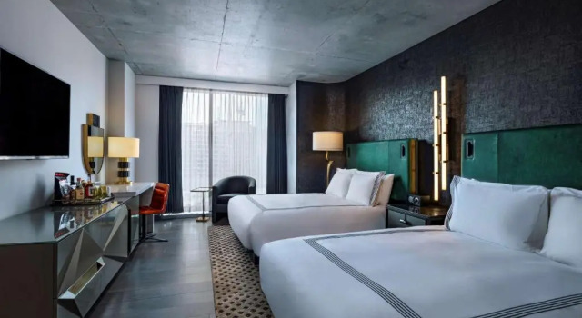 Двухместный номер с видом на город Thompson Austin, by Hyatt