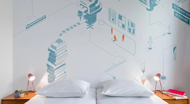 Двухместный номер Comfort Stayokay Hostel Utrecht Centrum
