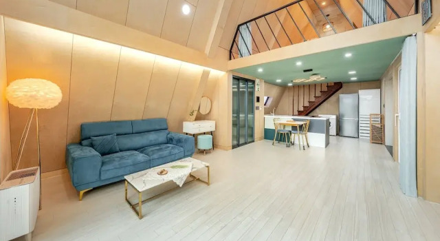 Номер Standard c 1 комнатой с видом на океан Sacheon Ara Private Pool Villa