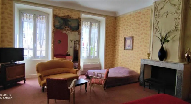Люкс Hôtel et Restaurant Le Manoir - Echangeur A7-A9 - 24h-24h