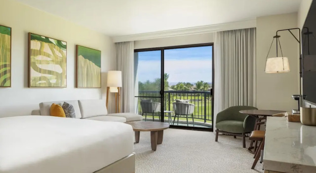 Двухместный номер Palace Accessible with resort view Hilton Waikoloa Village