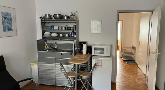 Студия Standard Apartmenthaus Zentrum Komfort Apartments mit Miniküchen verschiedener Größen