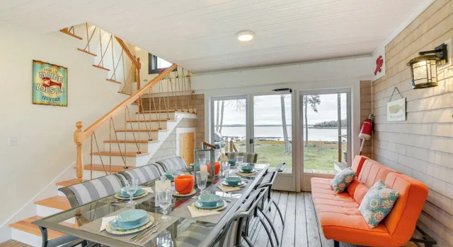 Waterfront Deer Isle Apartment w/ Fire Pit, Rezerwuj Apartament Deer Isle Stany Zjednoczone
