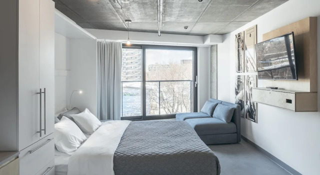 Komfortní Dvoulůžkový s manželskou postelí pokoj Boxotel Montreal