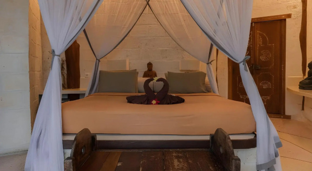Three-bedroom Villa With Private Pool at La Joya Balangan Resort, Reservar Resort Hotéis em Bali com piscina, Piscina