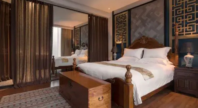 Двухместный люкс с видом на море Qing Pu Villa