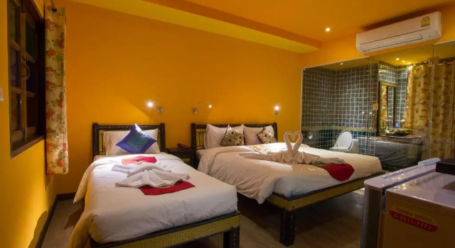 Трёхместный номер Deluxe Changpuak Boutique House
