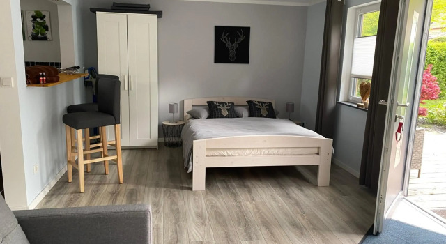Das Ferienhaus am Tiergarten, Prenota Hotel Hotel a Garz con parcheggio, Parcheggio
