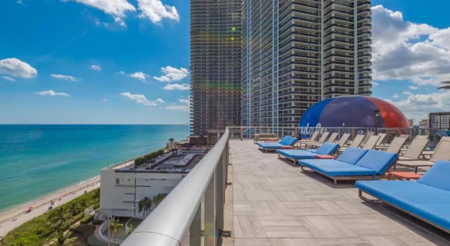 Апартаменты Luxury Penthouse Rental two bedroom at Hyde Beach House Resort 43th floor Miami