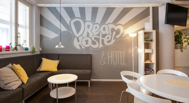 Кровать в общем номере Dream Hostel & Hotel Tampere