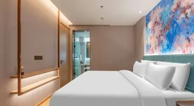 Люкс Deluxe Magnolia Hotel (Shijiazhuang Tianshan Sea World Liucun Subway Station Branch Flagship Shop)