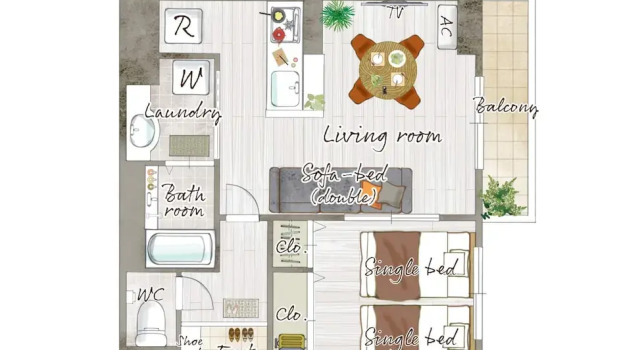 Номер Standard House Hotel Ekoda