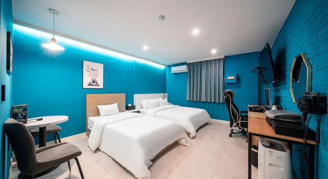 Двухместный номер Deluxe с видом на город Hotel Bosco Incheon