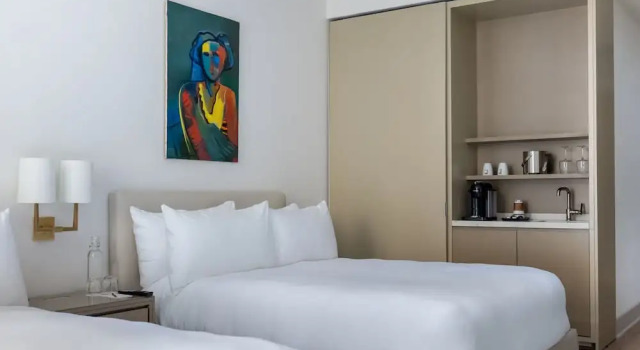 Четырёхместный номер Standard с балконом La Colombe dOr Hotel