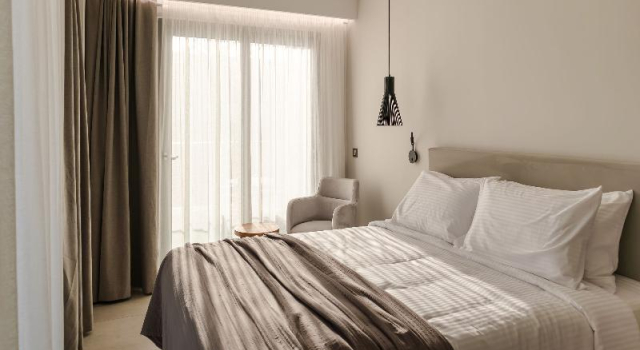 Двухместный номер Standard с балконом Batis Aero Beachfront Wellbeing Hotel