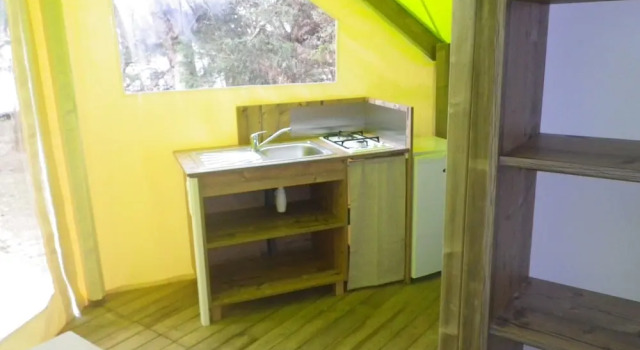 Тент Camping Les Poutiroux - Tente Lodge