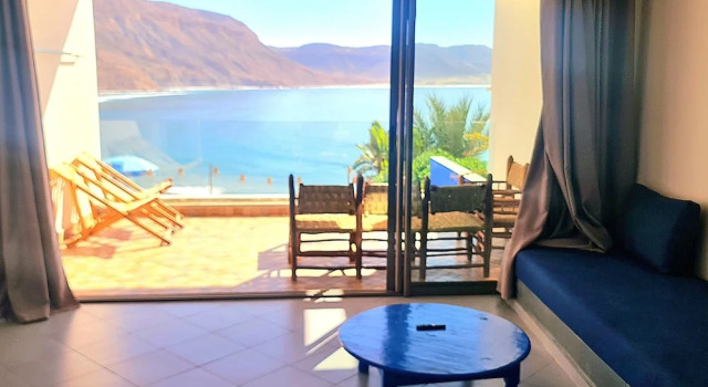 Апартаменты с 2 комнатами с балконом и с видом на океан Aloha Imsouane vue sur mer