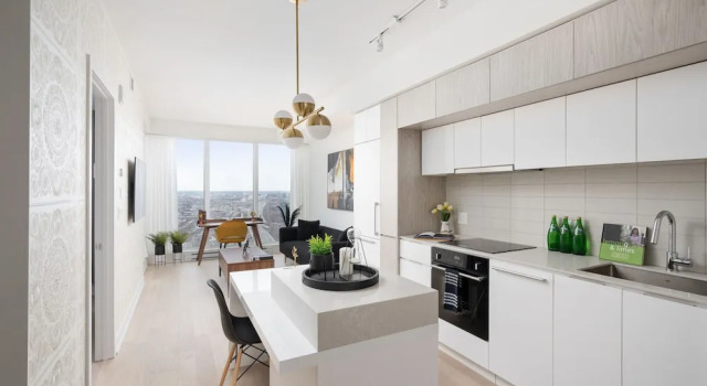 Apartamento Designer 1BR plus Study Suite