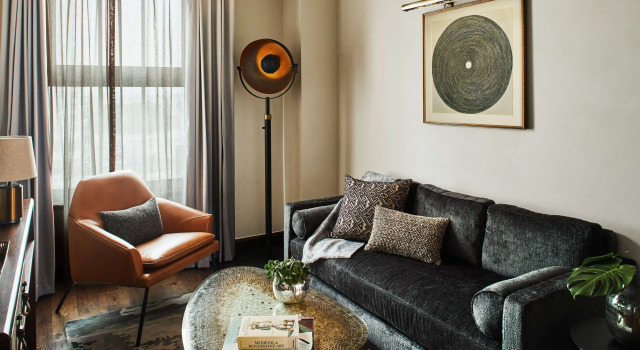 Двухместный люкс c 1 комнатой Hotel Figueroa, Unbound Collection by Hyatt