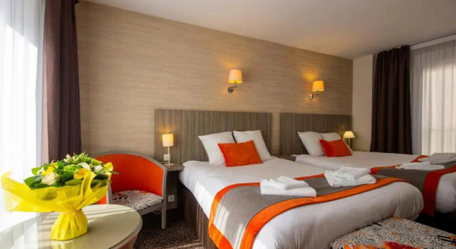 Семейный номер Standard Hotel de la Gare de Troyes