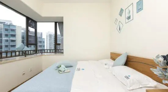 Семейный люкс с 2 комнатами Wenchang Space Exploration Moon Seaview Theme Apartment