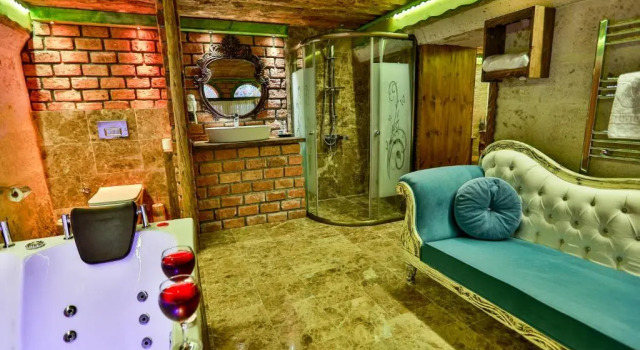 Люкс с видом на город Casia Cave Suites