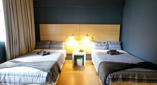 Люкс Comfort Stay Home Luxo | 1min Praia Gonzaga | Rooftop, Piscina, Sauna & Gym