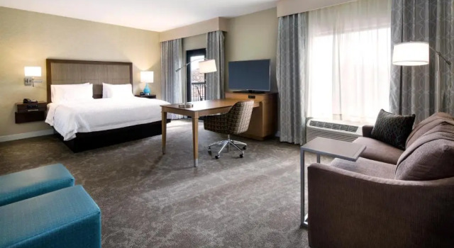 Двухместный Студия-люкс с балконом Hampton Inn & Suites Page - Lake Powell