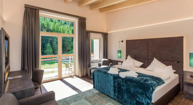 Двухместный номер Deluxe DAS VIER Sport und Wellnesshotel