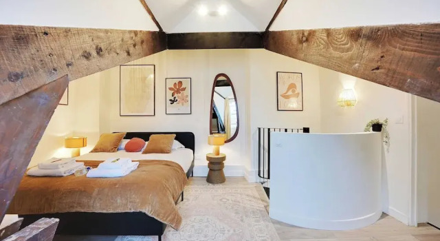 Charming Duplex in Marais for 2 People, Забронировать Апарт-отель Апарт-отели Парижа, рядом с Mémorial des Martyrs de la Déportation, Апарт-отель