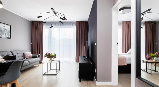 Апартаменты Deluxe Modern City Center Apartments by Noclegi Renters