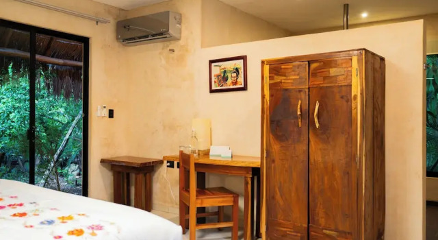 Двухместное бунгало Aldea Coba a Comfortable Sleep in the Jungle