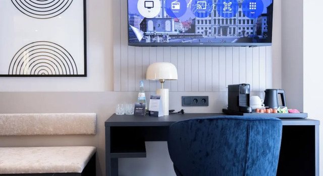 Двухместный номер Comfort с балконом Digital Hotel Kronjuwel by BRIGHT Waldkirch - Self Check-In I NIRO