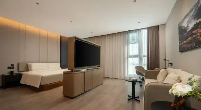 Люкс Executive Atour Hotel Zhuhai Lovers Road Sun and Moon Shell Grand Theatre