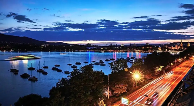 Номер Superior с видом на озеро AMERON Zürich Bellerive au Lac
