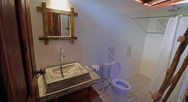 Двухместное бунгало Deluxe с красивым видом из окна Salim Beach Resort