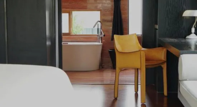 Двухместный люкс с красивым видом из окна Dali Yichen Homestay·Cangshan Villa