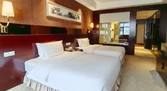 Номер Deluxe с видом на город Grand Soluxe International Hotel Xi'an
