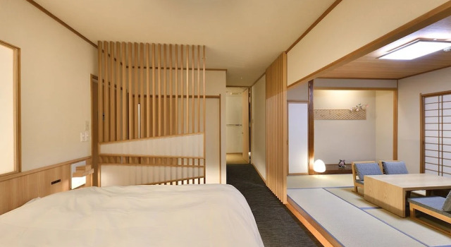 Двухместный люкс Sake Hotel Tamakiya