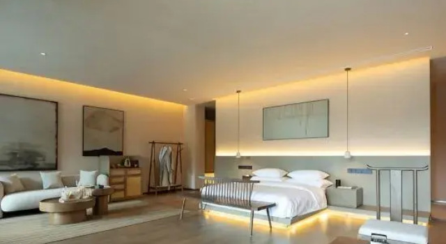 Люкс Deluxe c 1 комнатой с видом на озеро Wuxi Nongboyuan Yiyuanshui Homestay