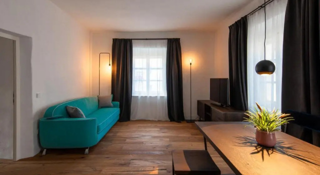 Люкс с видом на город flurin Suites