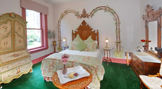 Двухместный номер Deluxe с балконом Capitol Hill Mansion B&B Inn