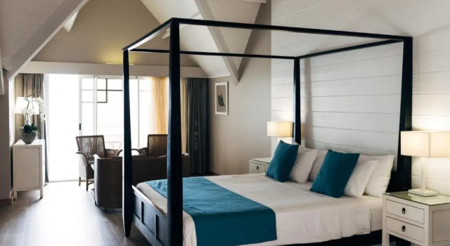 Полулюкс с видом на океан Villa Hibiscus sur la plage de Boucan-Canot